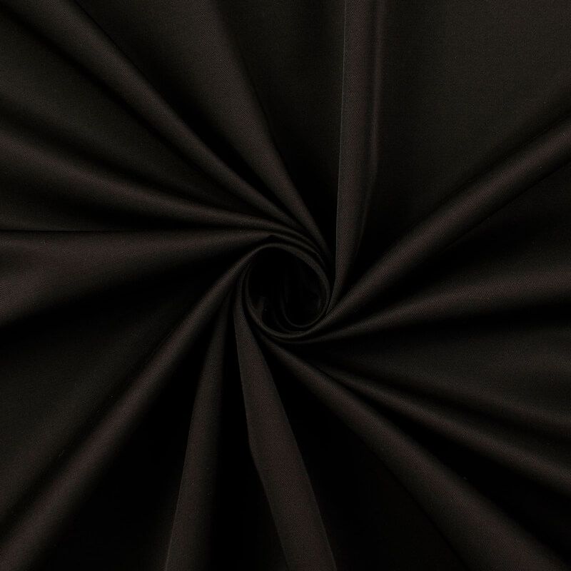 Tissu Trench Coat déperlant noir 