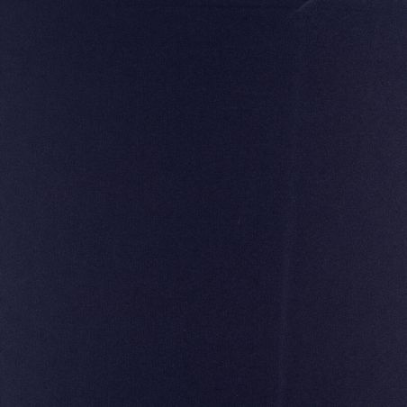 Tissu satin duchesse extensible marine