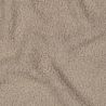 Tissu fourrure bouclette teddy marron glacé Tissu fourrure bouclette teddy marron glacé