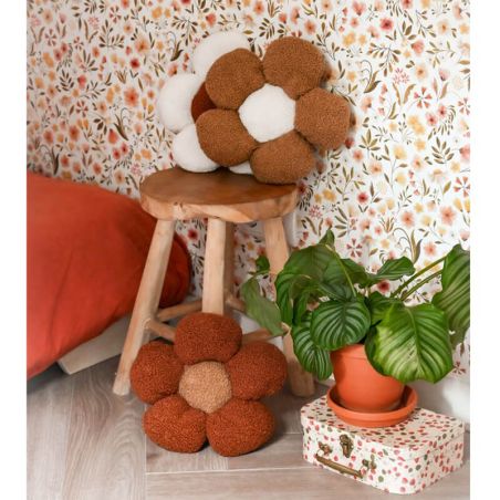 Tissu fourrure bouclette teddy caramel  Tissu fourrure bouclette teddy caramel