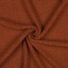 Tissu fourrure bouclette teddy caramel  Tissu fourrure bouclette teddy caramel