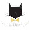 Un chat sur un fil